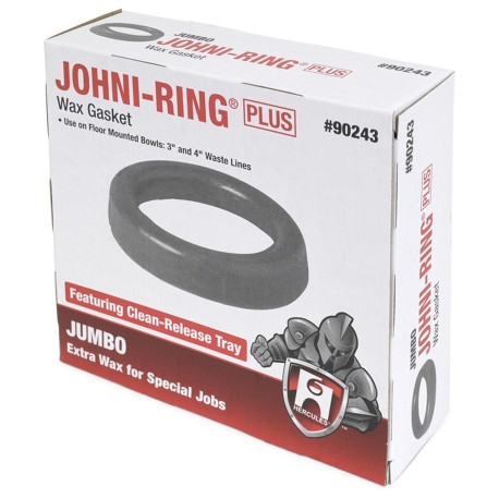 Oatey Johni-Ring Closet Wax Gasket/Ring, Jumbo, fits 3" or 4"