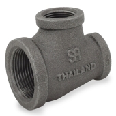 Matco-Norca 1-1/4" x 3/4" x 3/4" Black Tee (Imported) - Image 1