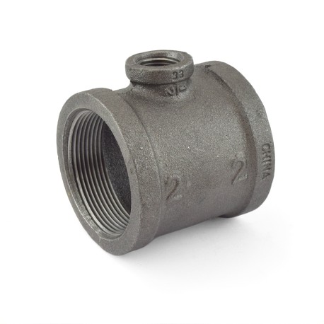 Matco-Norca 2" x 2" x 1/2" Black Tee (Imported)