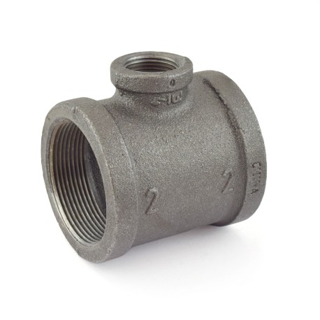 Matco-Norca 2" x 2" x 3/4" Black Tee (Imported)