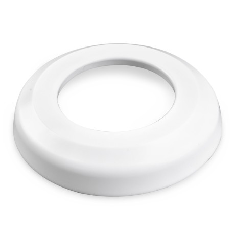 Sioux Chief 1-1/2" IPS White Plastic Escutcheon for 1-1/2" Iron/Brass/Steel Pipe