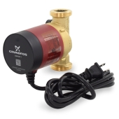 COMFORT 10-16 T PM BU/LC Recirculating Pump w/ Temperature Control & Line Cord, 115/208-230V Grundfos