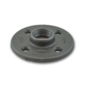 Matco-Norca 3/4" Black Floor Flange (Imported) - Image 1