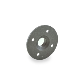 Matco-Norca 3/4" Black Floor Flange (Imported) - Image 2