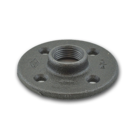Matco-Norca 3/4" Black Floor Flange (Imported)