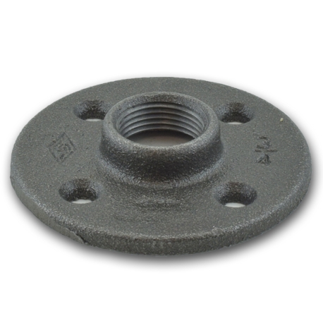 Matco-Norca 2" Black Floor Flange (Imported)