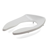 Bemis Bemis 9400CT (White) Commercial Plastic Elongated Toilet Seat w/ Posturemold & Check Hinges, Extra Heavy-Duty - Image 1
