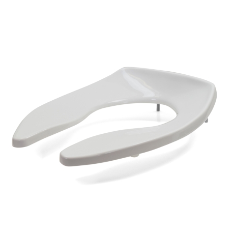 Bemis Bemis 9400CT (White) Commercial Plastic Elongated Toilet Seat w/ Posturemold & Check Hinges, Extra Heavy-Duty