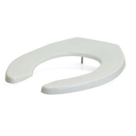 Bemis Bemis 955CT (White) Commerical Plastic Round Toilet Seat w/ Check Hinges, Heavy-Duty