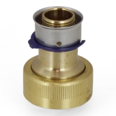 Viega 3/4" PEX Press x ManaBloc Supply Adapter, Bronze - Image 4