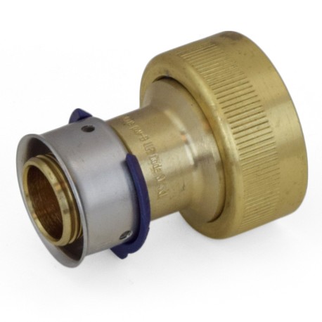 Viega 3/4" PEX Press x ManaBloc Supply Adapter, Bronze