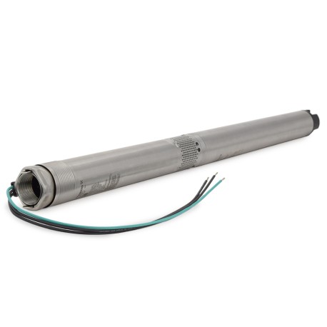 Grundfos 5SQE10-410, 3" Submersible Deep Well Pump, 200-240V, Rated 5 GPM/469ft Head, 1 HP, 9 Stages