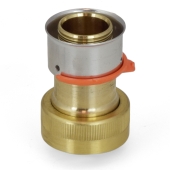 Viega 1" PEX Press x ManaBloc Supply Adapter, Bronze - Image 4