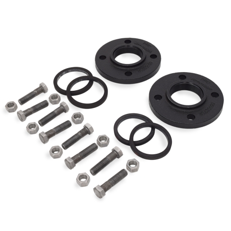 Grundfos 2" NPT Cast Iron Flanges (Pair), GF50 for UP/UPS 50 Series