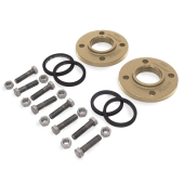 Grundfos 2" NPT Bronze Flanges (Pair), GF50 for UP/UPS 50 Series - Image 1