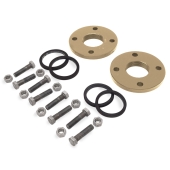 Grundfos 2" NPT Bronze Flanges (Pair), GF50 for UP/UPS 50 Series - Image 2