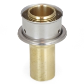 Viega 3/4" PEX Press x 1/2" Copper Fitting Adapter, Lead-Free Bronze - Image 3