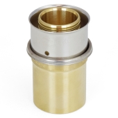 Viega 1" PEX Press x 1" Copper Fitting Adapter, Lead-Free Bronze - Image 3