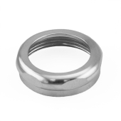 Sioux Chief 1-1/4" Tubular Slip Nut, Chrome Plated Solid Brass - Image 1