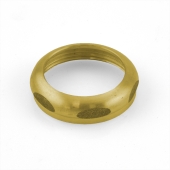 Sioux Chief 1-1/2" Tubular Slip Nut, Solid Rough Brass - Image 1