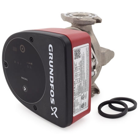 Grundfos MAGNA1 32-100 GF N High-Efficiency Stainless Steel Circulator Pump, 208-230V