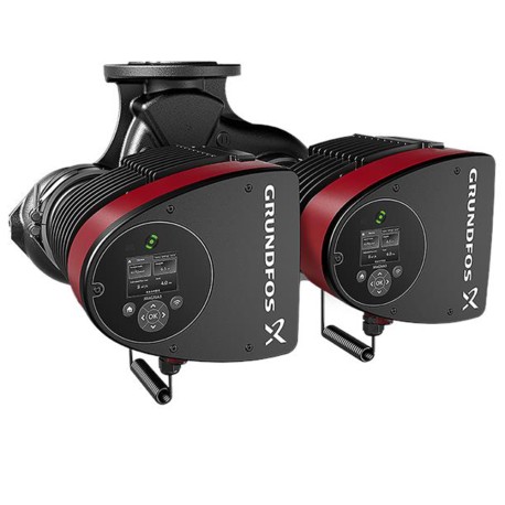 Grundfos MAGNA3 D 65-150 GF Variable Speed Cast Iron Twin Circulator Pump, 208-230V