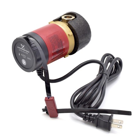 Grundfos UP10-16APMB5/LC Comfort Pump, AUTOAdapt & Line Cord, 1/2" Sweat, 115/208-230V