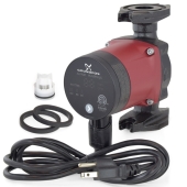 Alpha1 15-55FR/LC Variable Speed Circulator Pump w/ IFC, Line Cord, 1/16 HP, 115V Grundfos