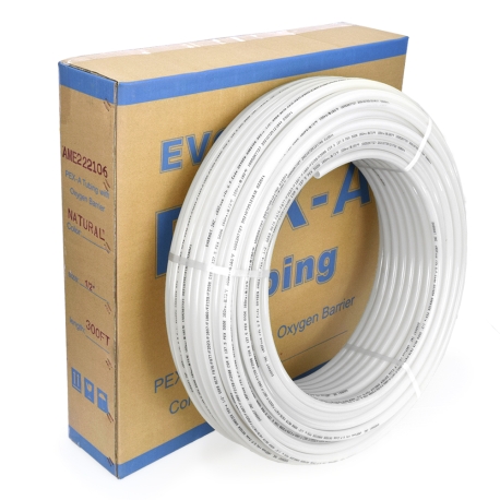 Everhot 1/2" x 300ft Oxygen Barrier PEX-A Tubing, Natural