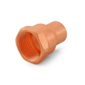 Everhot 3/4" Copper x 1" Female Threaded Adapter - Image 2