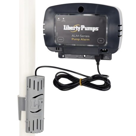 Liberty Pumps Indoor High Water Level Alarm w/ Compact Snap-On Float Switch, 10ft Cord, 115V (Sump Only)