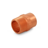 Everhot 1" Copper x Male Threaded Adapter - Image 2