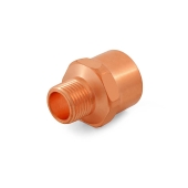 Everhot 1" Copper x 1/2" Male Threaded Adapter - Image 2