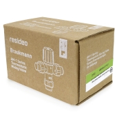 Honeywell-Resideo 1/2" Union Threaded Mixing Valve (Lead-Free), 70-145F - Image 3