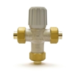 1/2" Union Sweat Mixing Valve (Lead-Free), 70-120F