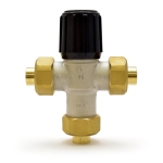 1/2" Union Sweat Mixing Valve (For Heating Only), 70-180F