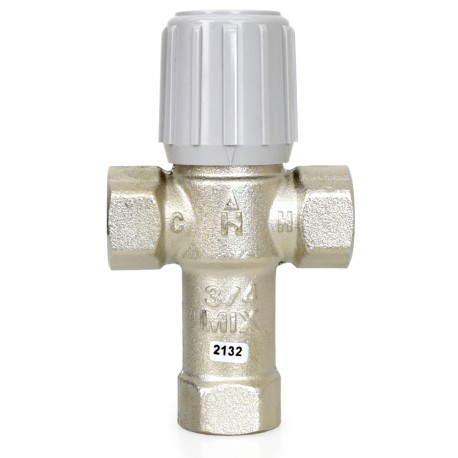 Honeywell-Resideo 3/4" Threaded Mixing Valve (Lead-Free), 70-145F