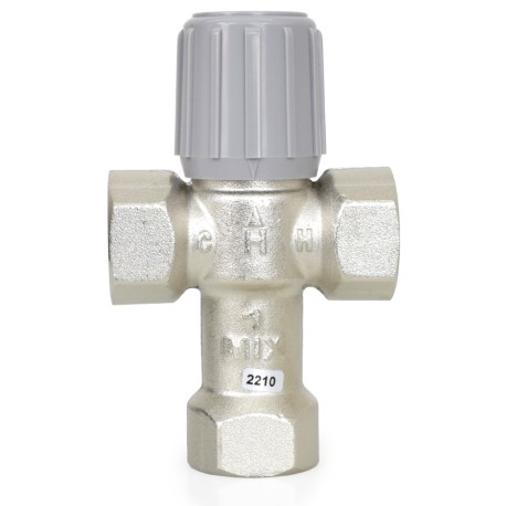 Honeywell-Resideo 1" Threaded Mixing Valve (Lead-Free), 70-145F