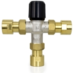 1" Union Threaded Mixing Valve (For Heating Only), 70-180F