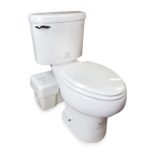 Liberty Pumps ASCENTII Complete Macerating Toilet System, Elongated - Image 1
