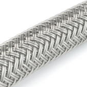 BrassCraft 60" Poly Braided Dishwasher Connector w/ 3/8" MIP Elbow (3/8" Compr. x 3/8" Compr.) - Image 4