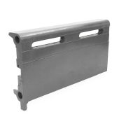 OCS 1.5ft (18") Cast Iron Baseboard Radiator Section (Left), Floor Standing, 10" H x 2-1/2" D - Image 1