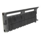 OCS 2ft (24") Cast Iron Baseboard Radiator Section (Left), Floor Standing, 10" H x 2-1/2" D - Image 2