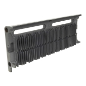 OCS 2ft (24") Cast Iron Baseboard Radiator Section (Right), Floor Standing, 10" H x 2-1/2" D - Image 2