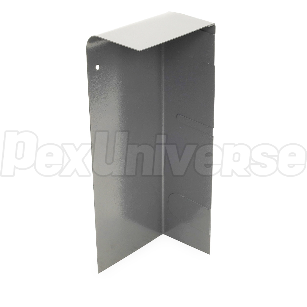 4" Left End Cap for Cast Iron Baseboard - Thumbnail 3