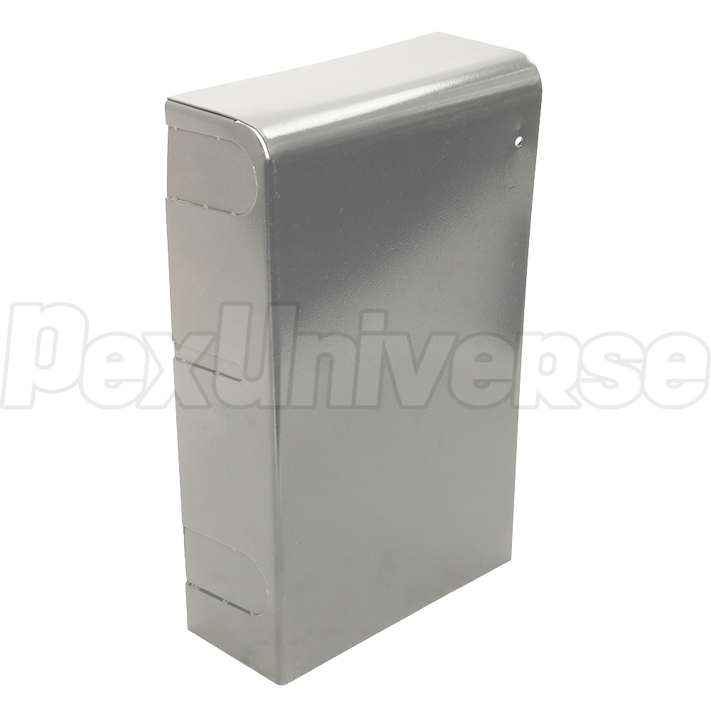 4" Left End Cap for Cast Iron Baseboard - Thumbnail 4