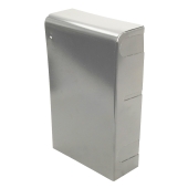 OCS 6" Right End Cap for Cast Iron Baseboard - Image 1