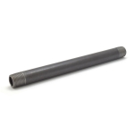 1/2" x 9" Black Pipe Nipple