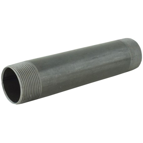 Everhot 1-1/2" x 8" Black Pipe Nipple