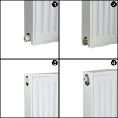 Beacon Morris 20" x 36" Hydronic Panel Radiator w/ Brackets, Model 21 - Image 3